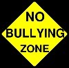 "No Bullying Zone" Sign